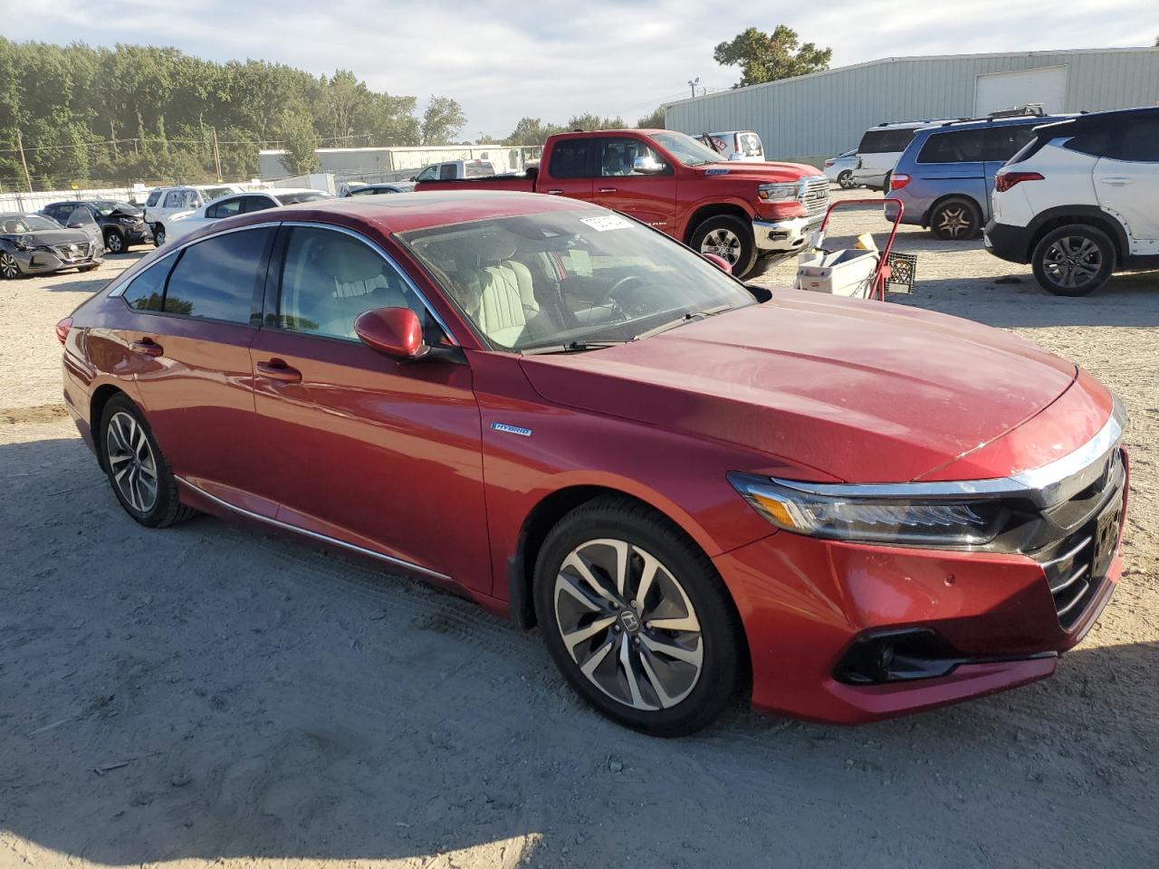 2022 HONDA ACCORD HYBRID EXL VIN:1HGCV3F56NA014958