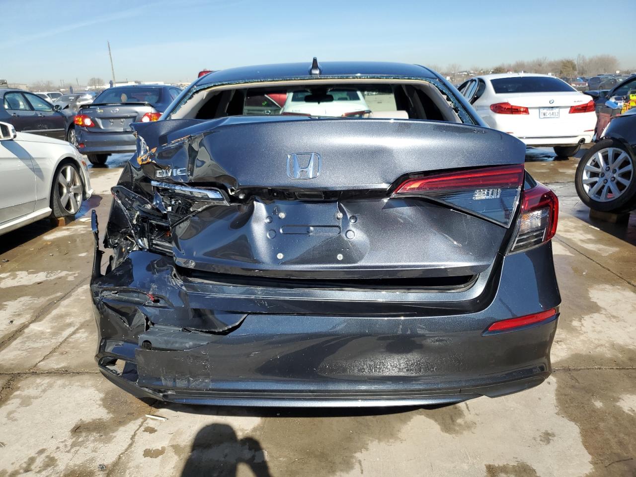 2022 HONDA CIVIC EX VIN:2HGFE1F78NH321987