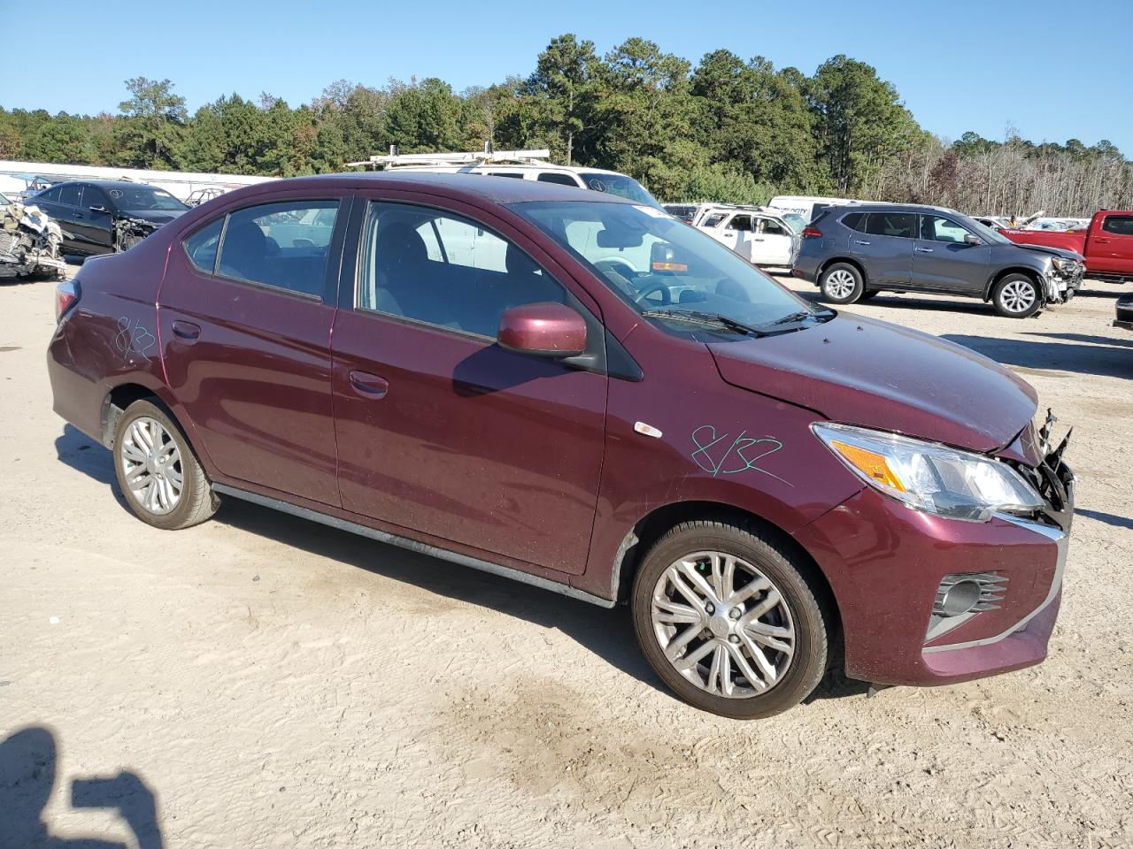 2023 MITSUBISHI MIRAGE G4 ES VIN:ML32FUFJ0PHF02099