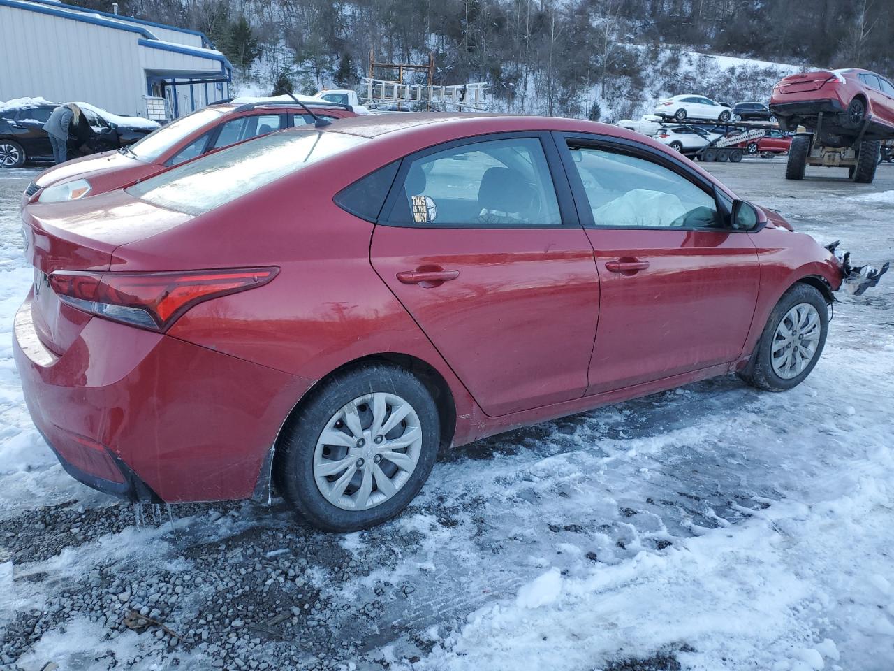 2022 HYUNDAI ACCENT SE VIN:3KPC24A64NE166554