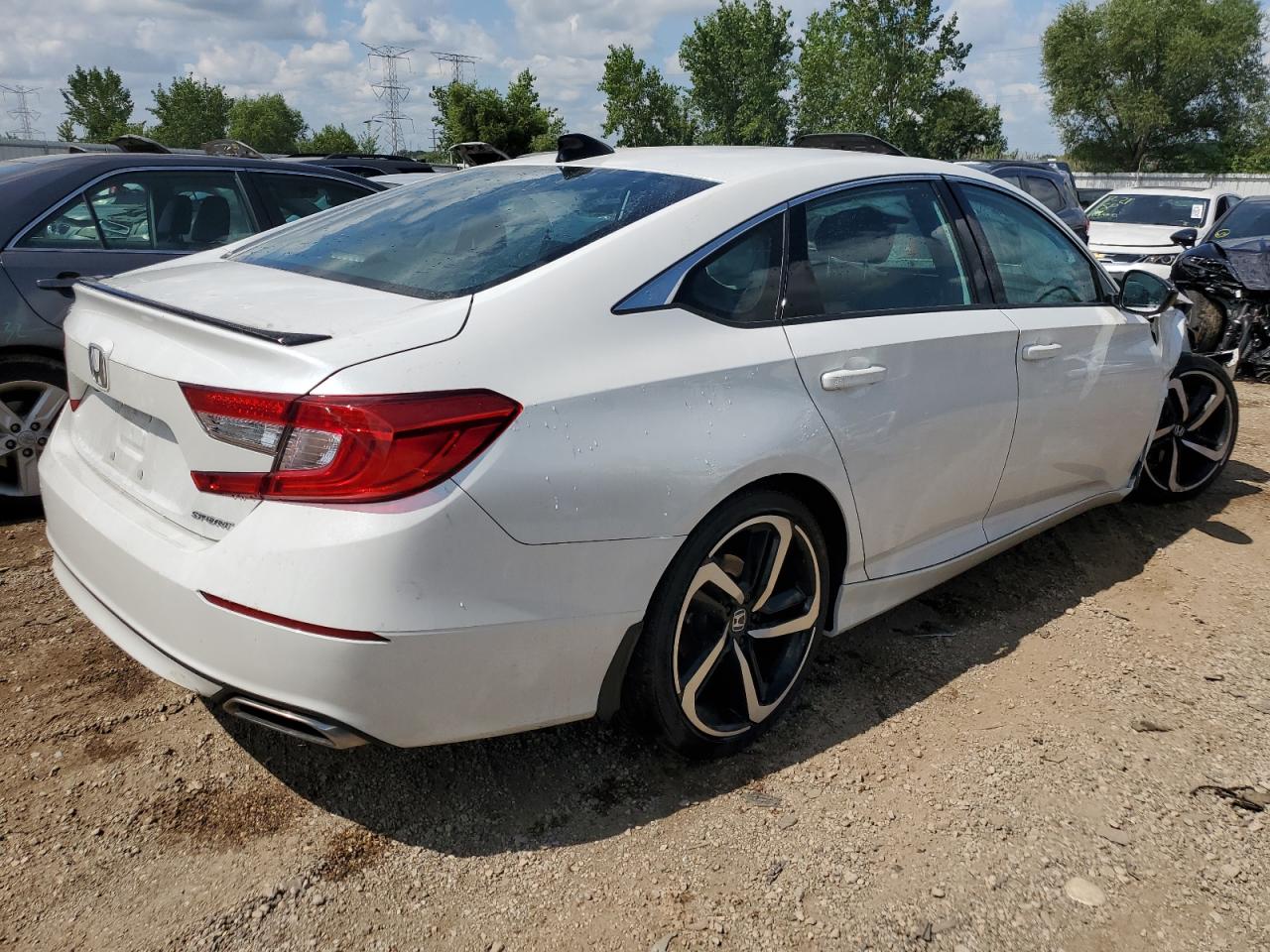 2022 HONDA ACCORD SPORT VIN:1HGCV1F39NA124695