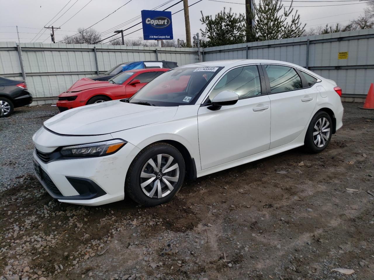2022 HONDA CIVIC LX VIN:2HGFE2F22NH535979