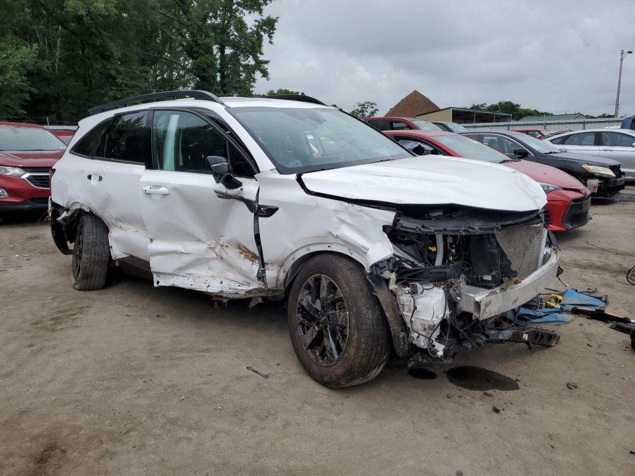 2022 KIA SORENTO S VIN:5XYRLDLC5NG087200