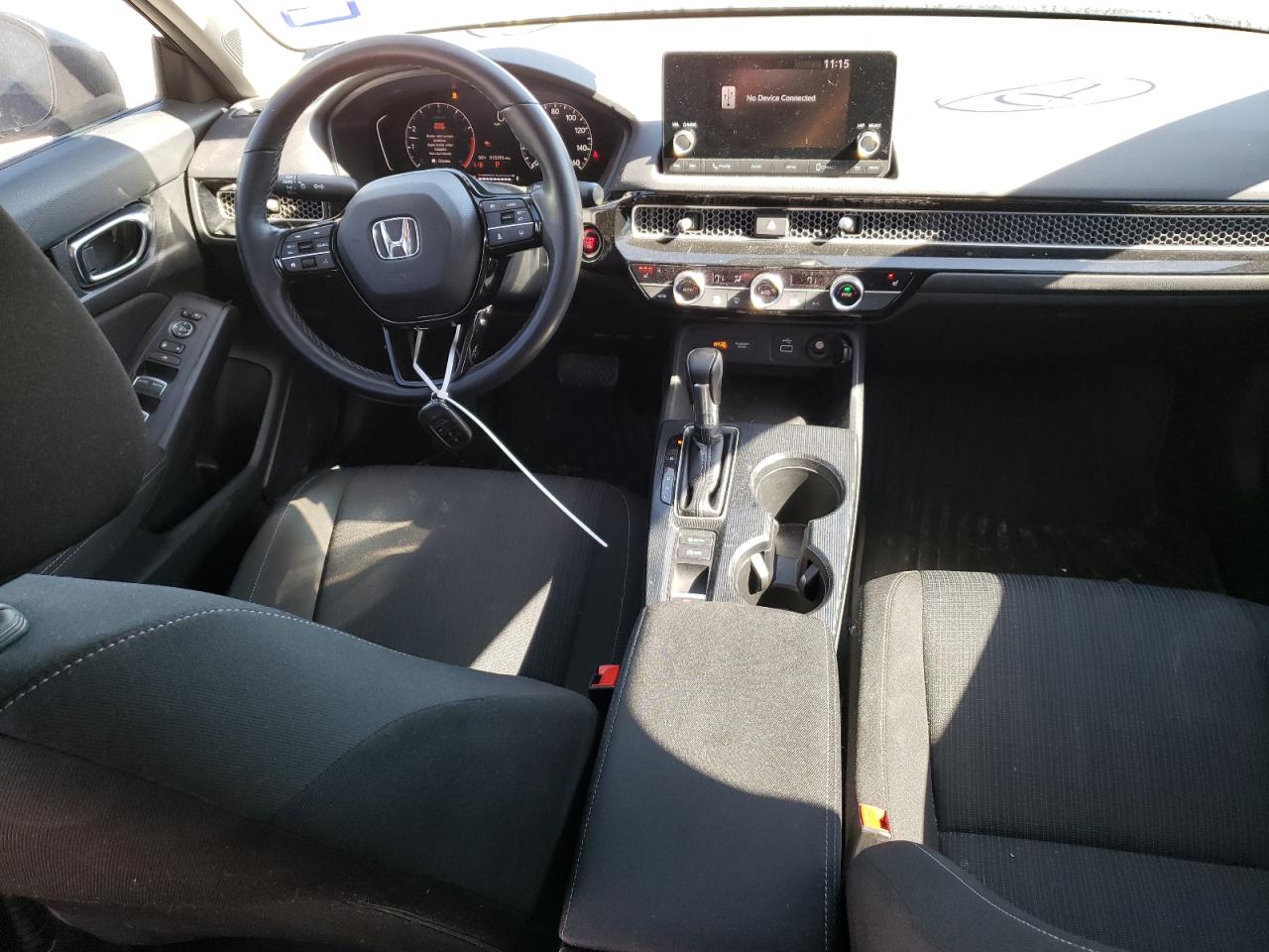 2022 HONDA CIVIC EX VIN:2HGFE1F74NH314146