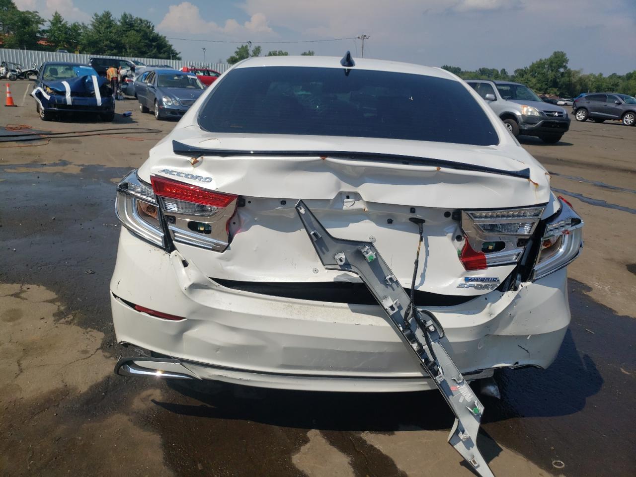 2022 HONDA ACCORD HYBRID SPORT VIN:1HGCV3F28NA034506