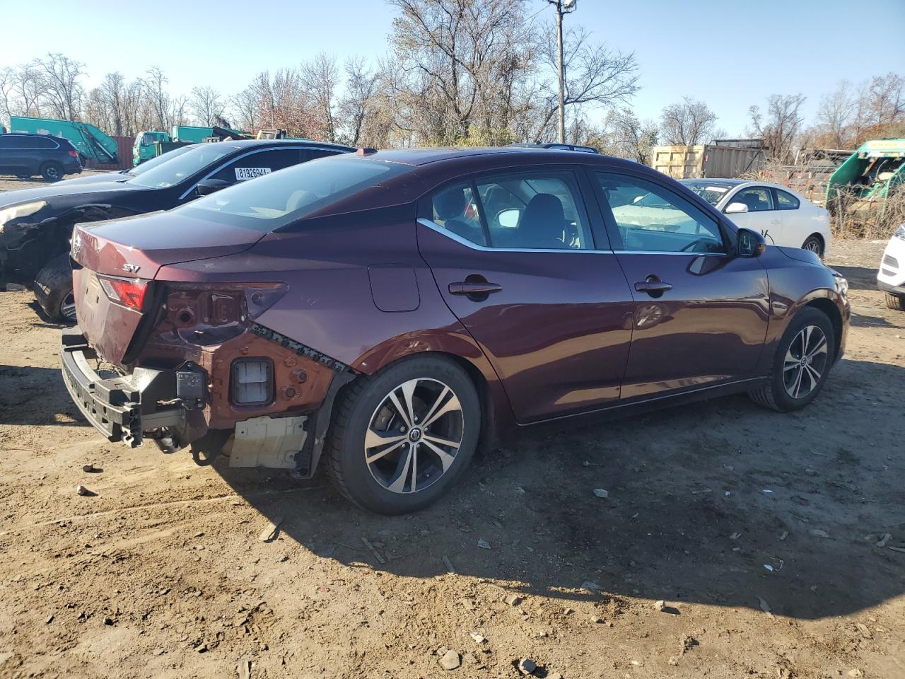 2023 NISSAN SENTRA SV VIN:3N1AB8CV1PY241847
