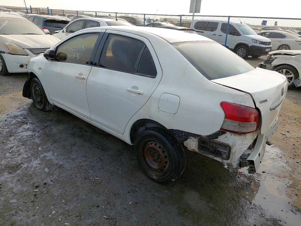 2008 TOYOTA YARIS VIN:JTDBW923881******