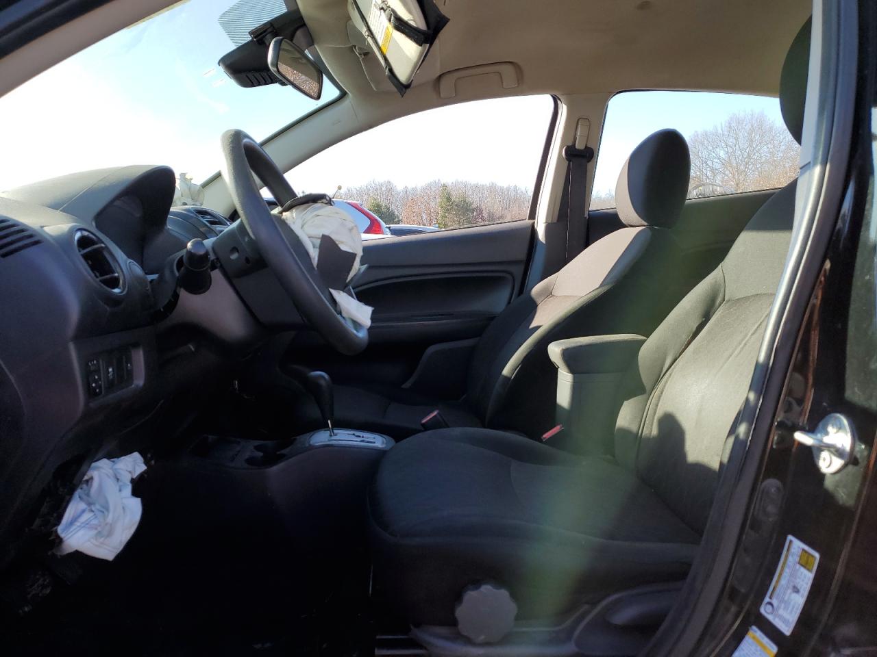 2022 MITSUBISHI MIRAGE ES VIN:ML32AUHJ3NH002749