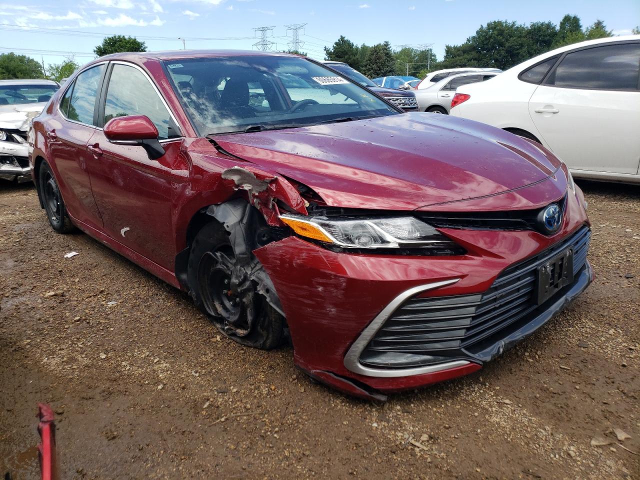 2022 TOYOTA CAMRY LE VIN:4T1C31AK0NU038611