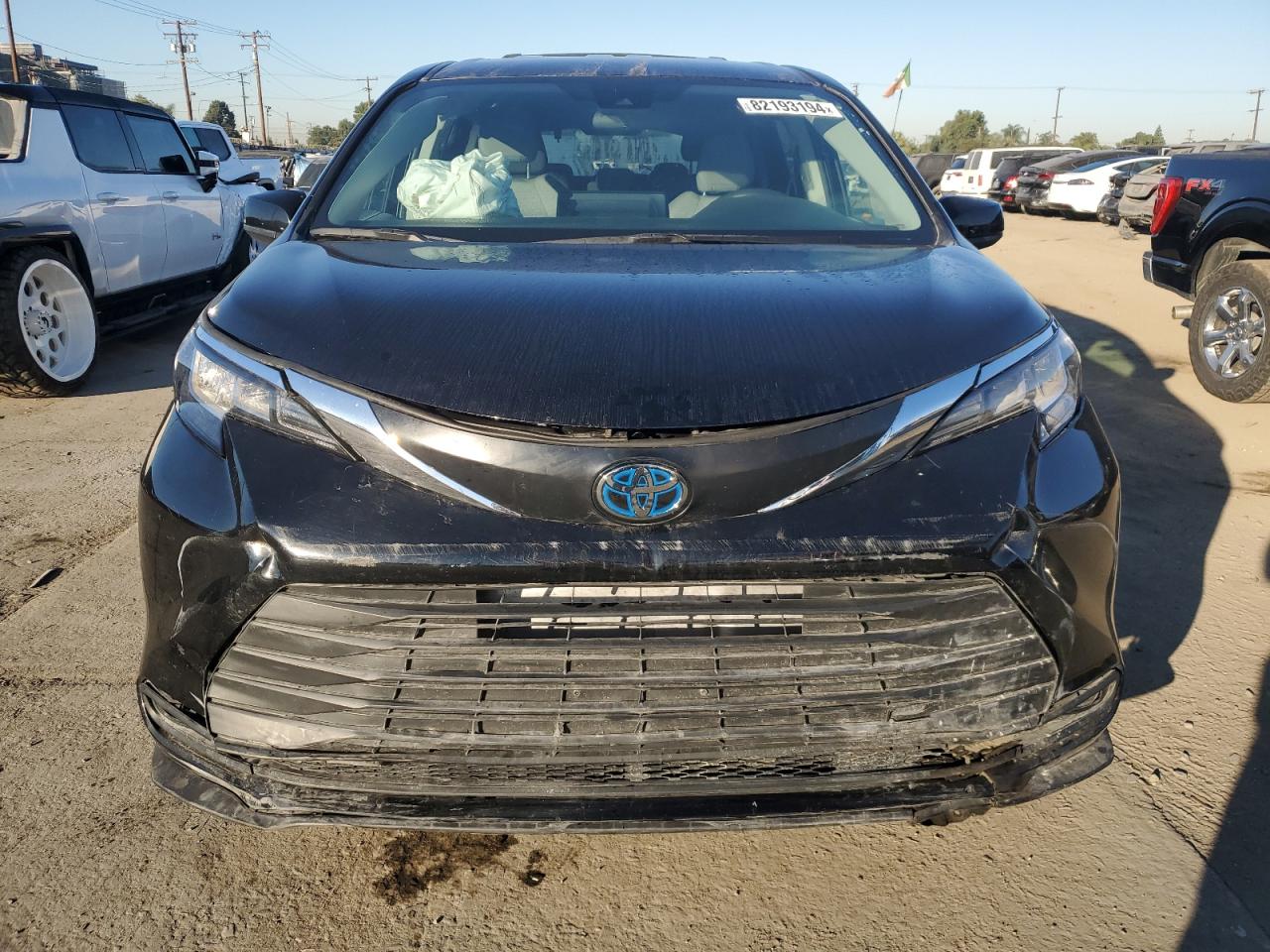 2022 TOYOTA SIENNA LE VIN:5TDKRKEC0NS086668