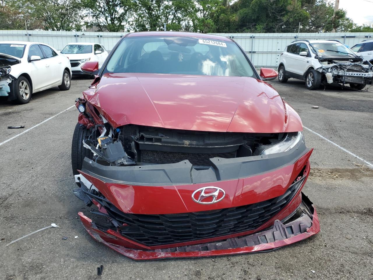 2023 HYUNDAI ELANTRA SEL VIN:KMHLM4AG3PU466587