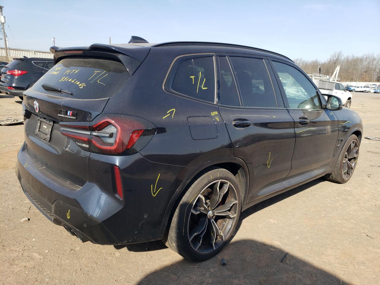 2023 BMW X3 M VIN:5YM13EC02P9R49552