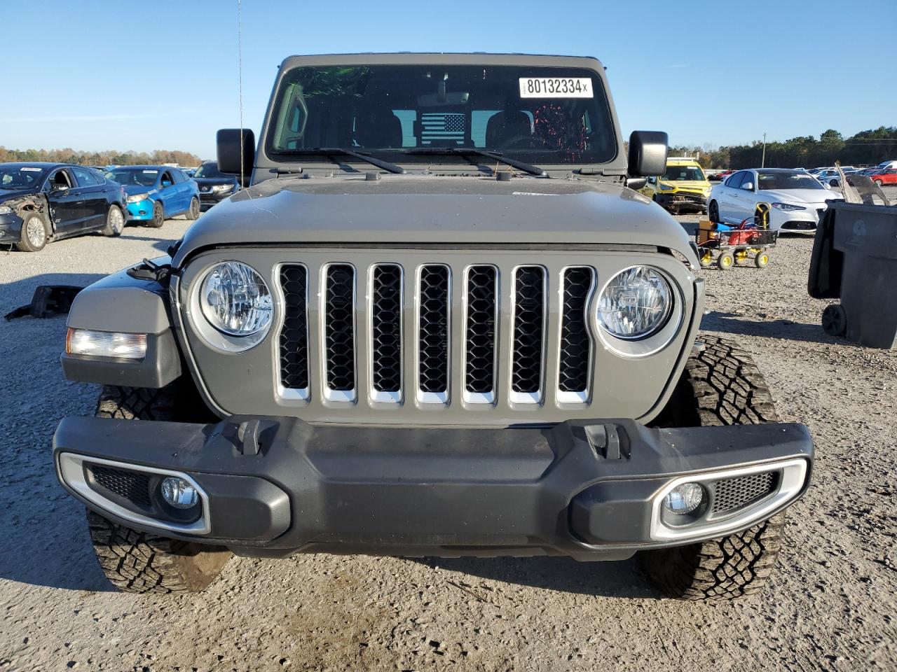 2022 JEEP GLADIATOR OVERLAND VIN:1C6HJTFG9NL180159