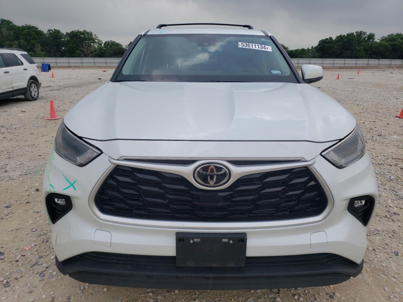 2022 TOYOTA HIGHLANDER L VIN:5TDZZRAH6NS542911