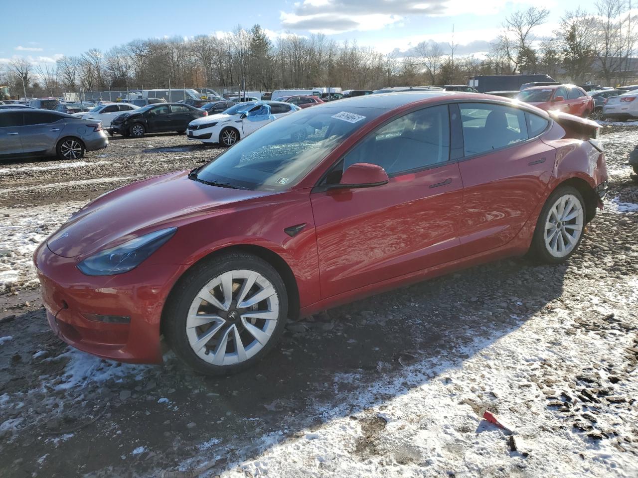 2022 TESLA MODEL 3  VIN:5YJ3E1EA4NF369149
