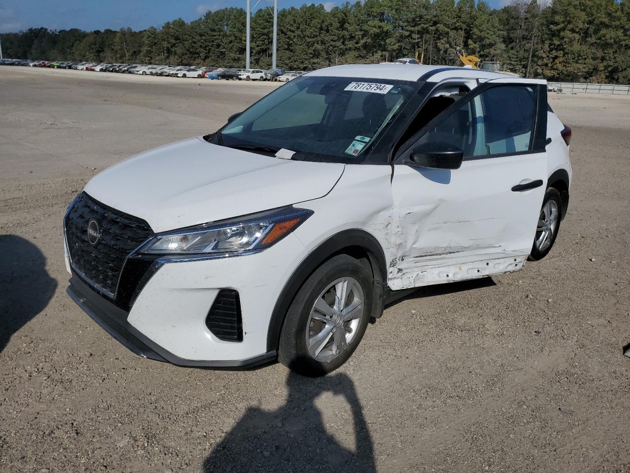 2022 NISSAN KICKS S VIN:3N1CP5BV2NL514704
