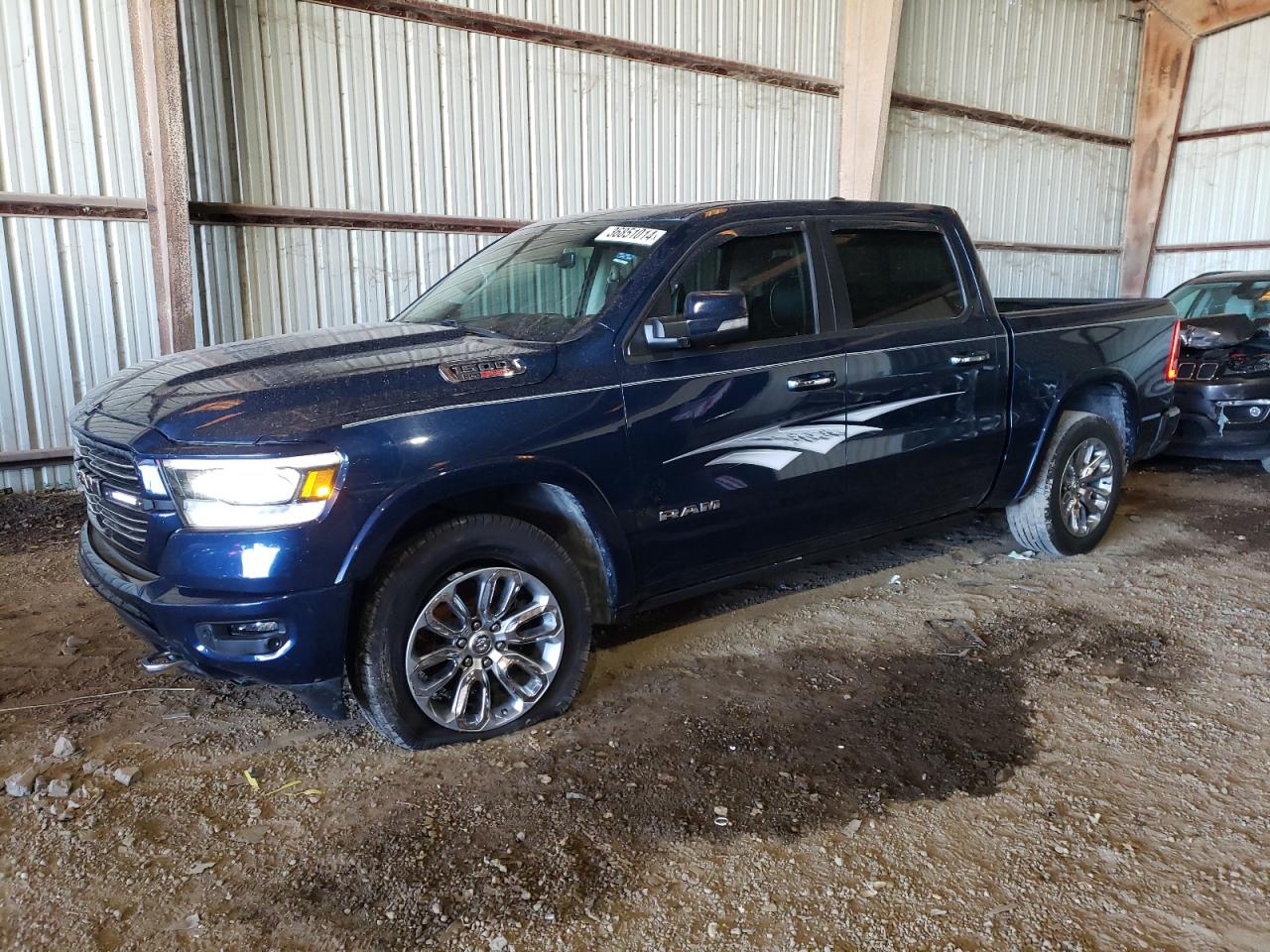 2022 RAM 1500 LARAMIE VIN:1C6RREJM0NN230957