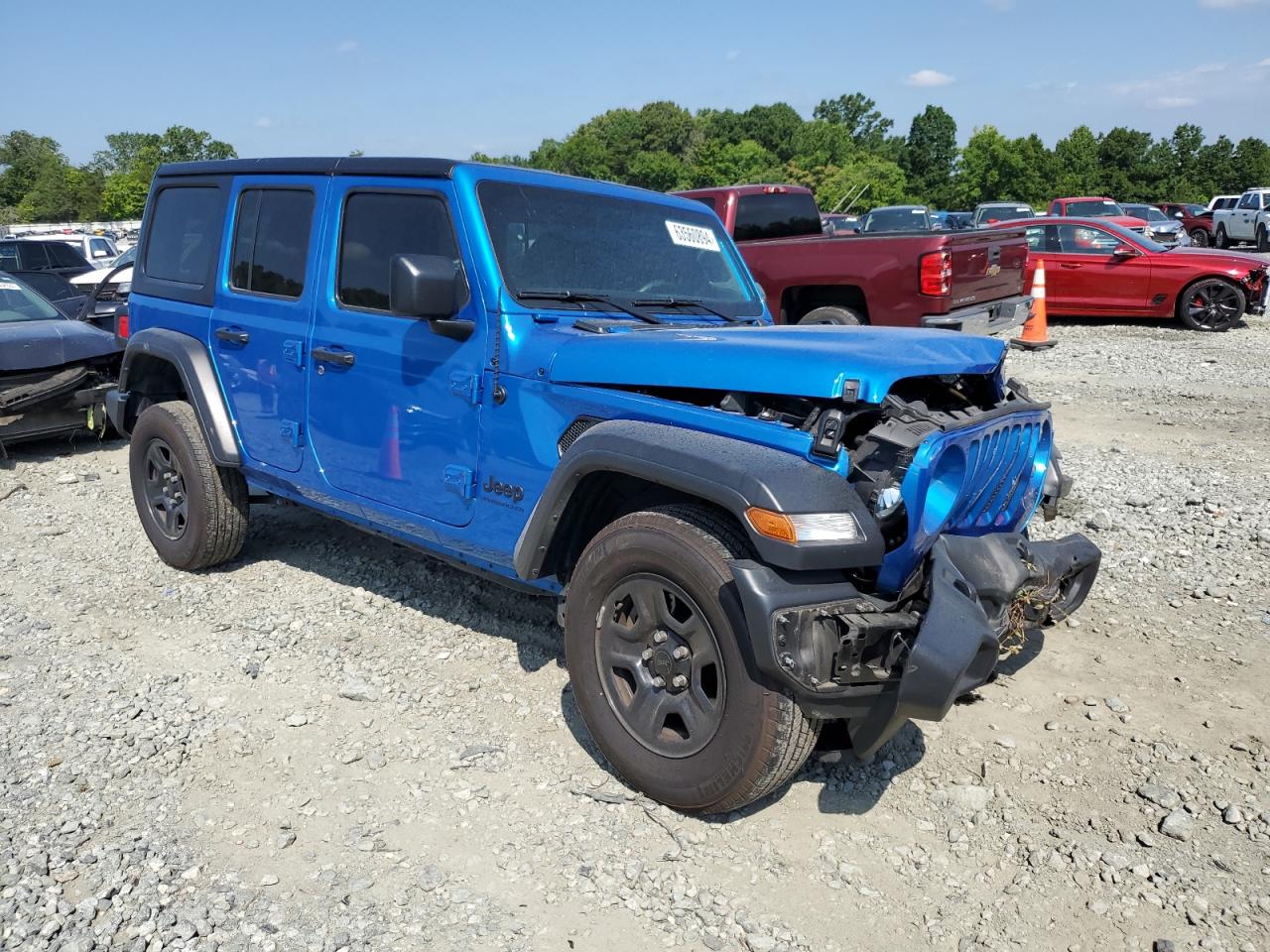 2023 JEEP WRANGLER SPORT VIN:1C4HJXDN1PW533738