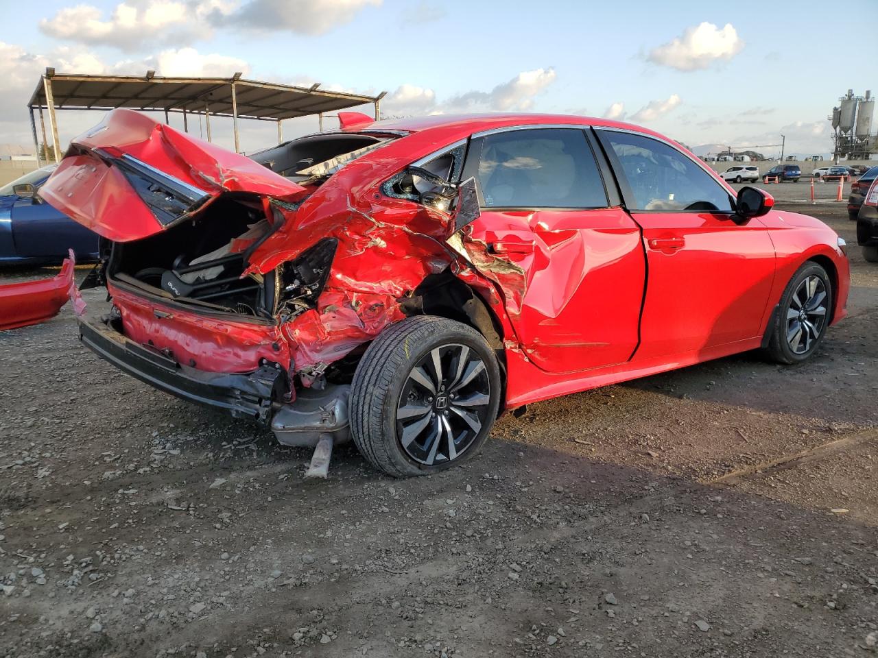 2023 HONDA CIVIC EX VIN:2HGFE1F71PH302877