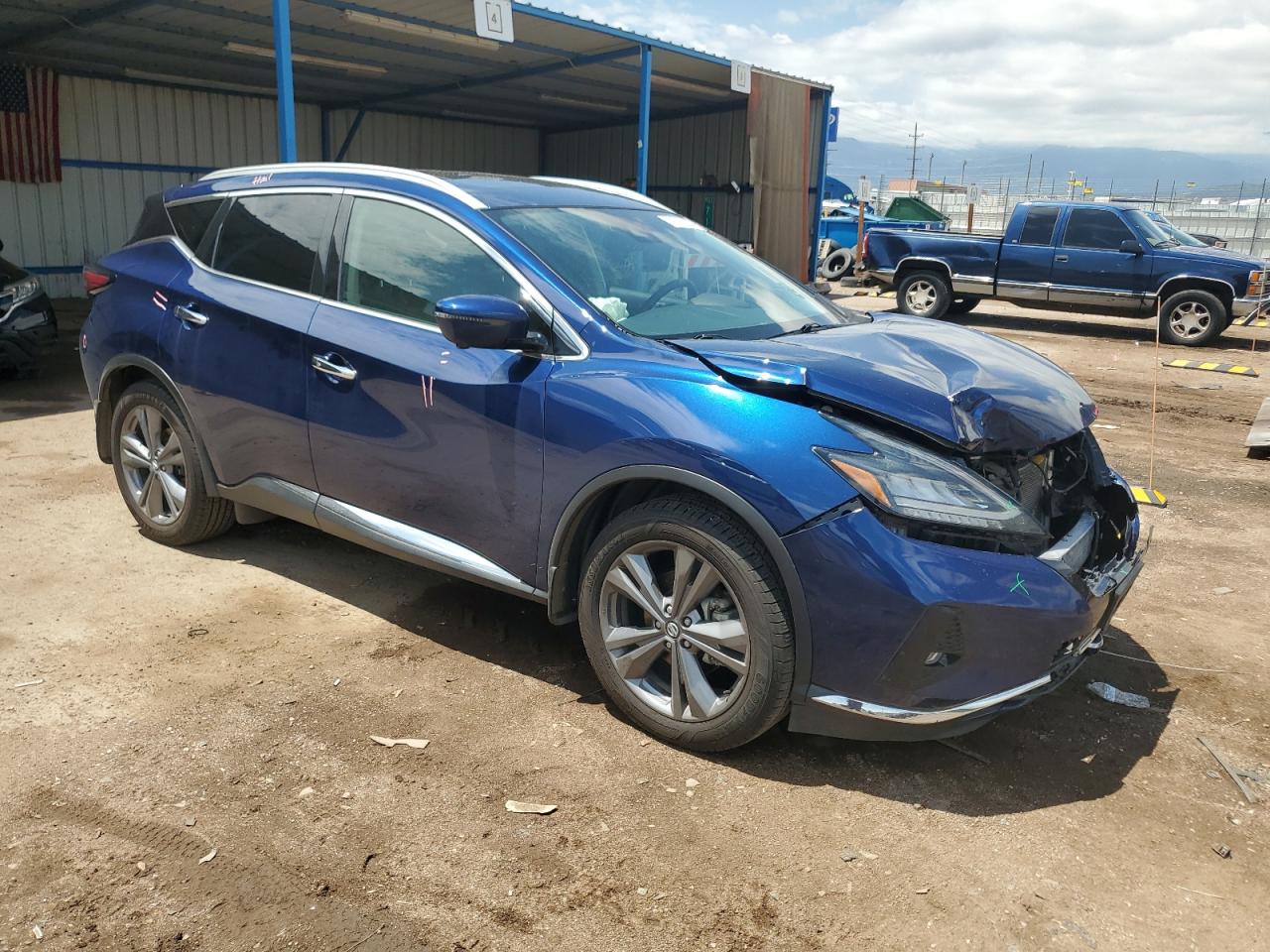 2022 NISSAN MURANO PLATINUM VIN:5N1AZ2DSXNC117555