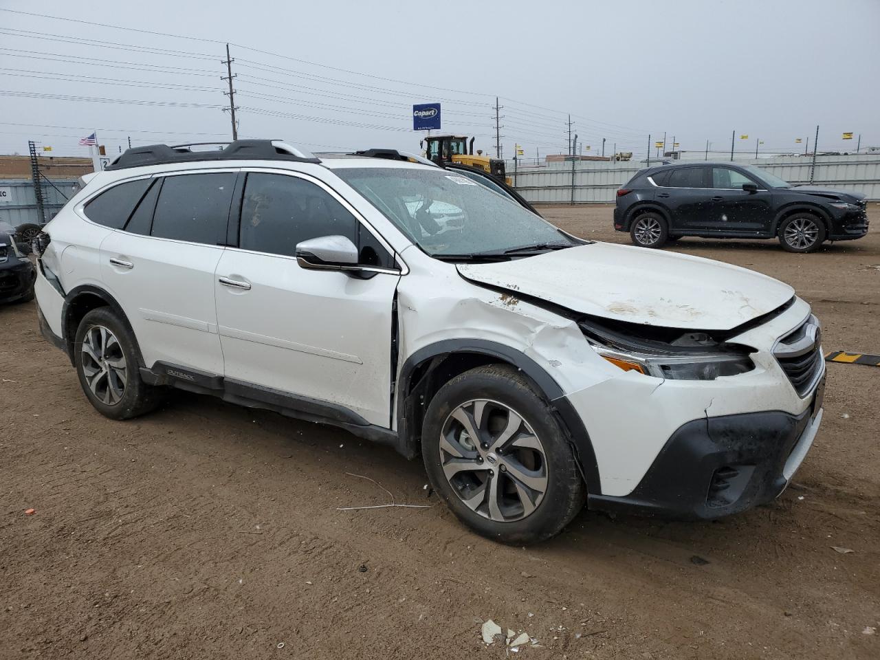 2022 SUBARU OUTBACK TOURING VIN:4S4BTGPD7N3110563