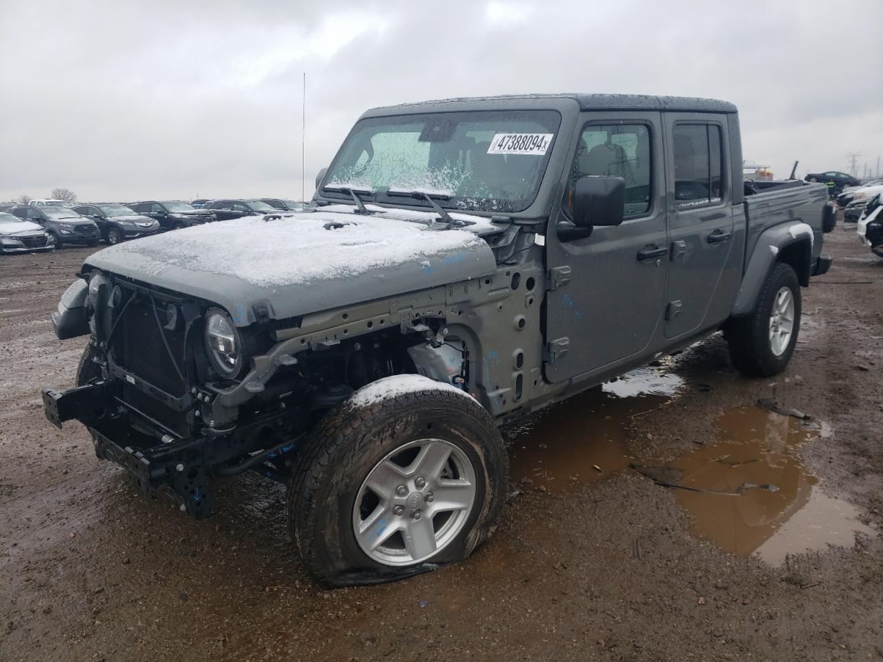 2022 JEEP GLADIATOR SPORT VIN:1C6JJTAM9NL111857