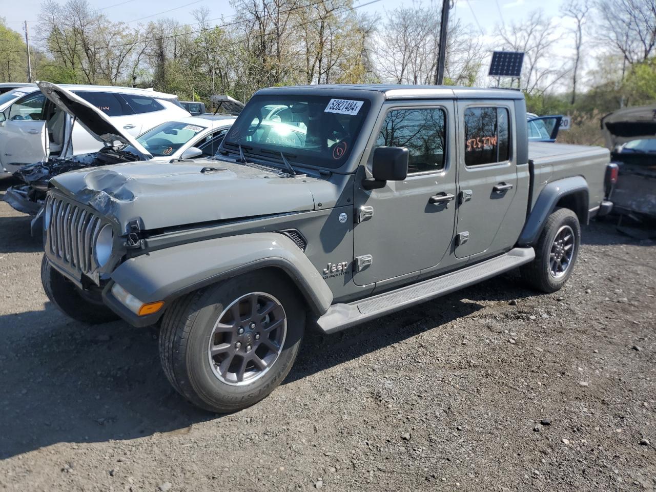 2022 JEEP GLADIATOR OVERLAND VIN:1C6HJTFG3NL117851