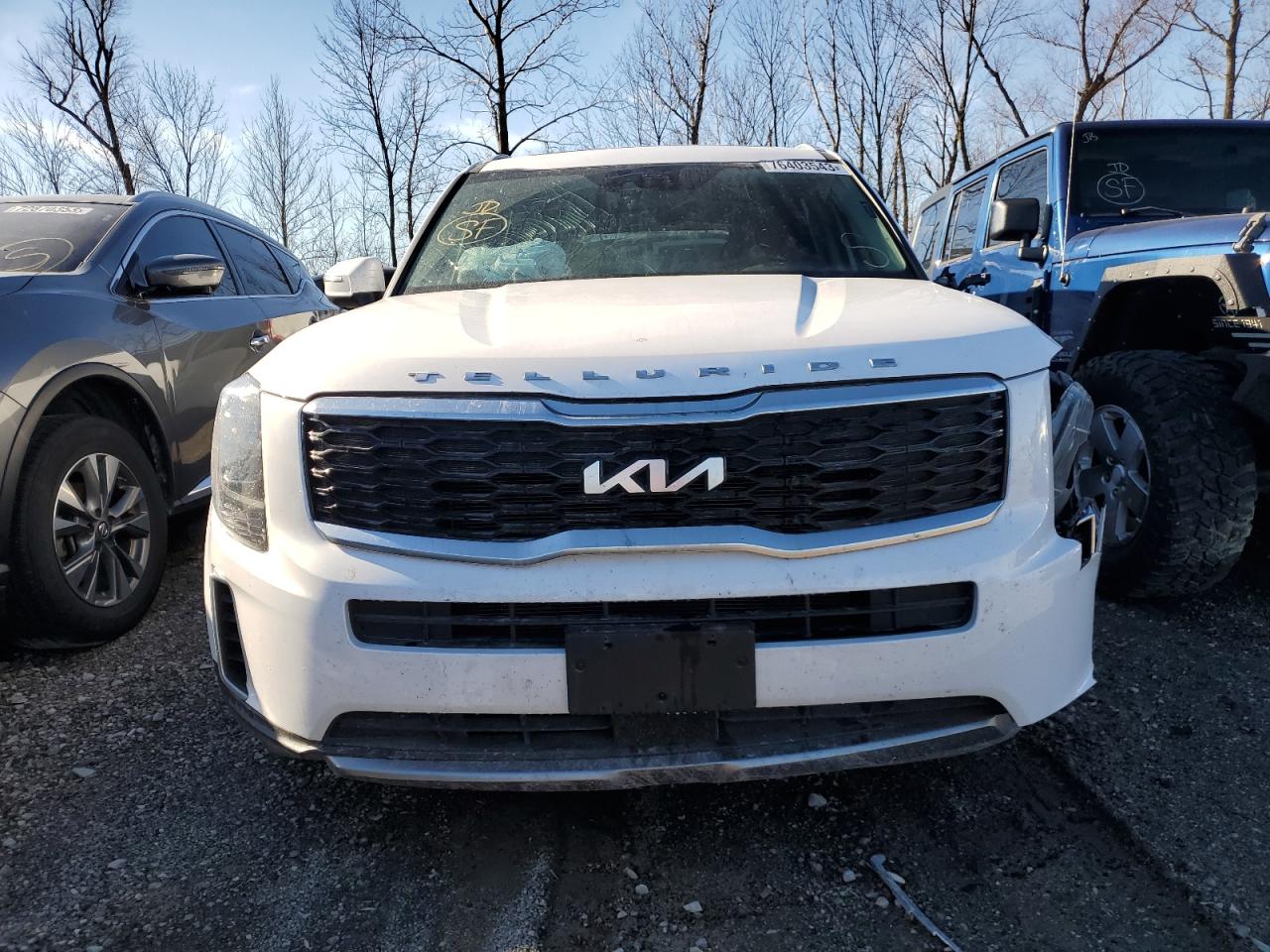 2022 KIA TELLURIDE S VIN:5XYP64HC2NG261277