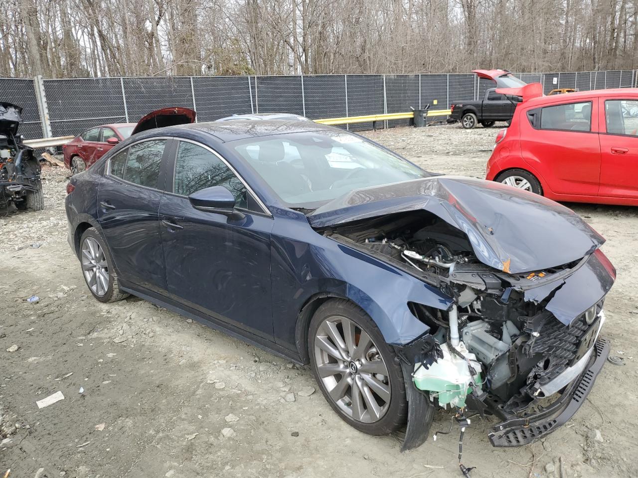 2022 MAZDA 3 SELECT VIN:3MZBPABL1NM301184
