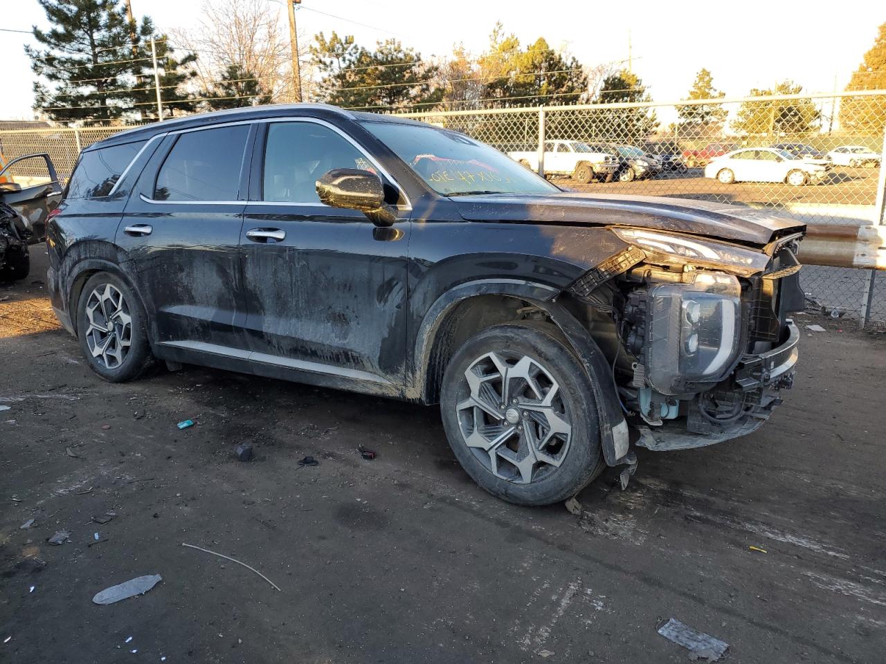2022 HYUNDAI PALISADE CALLIGRAPHY VIN:KM8R7DHE3NU442521