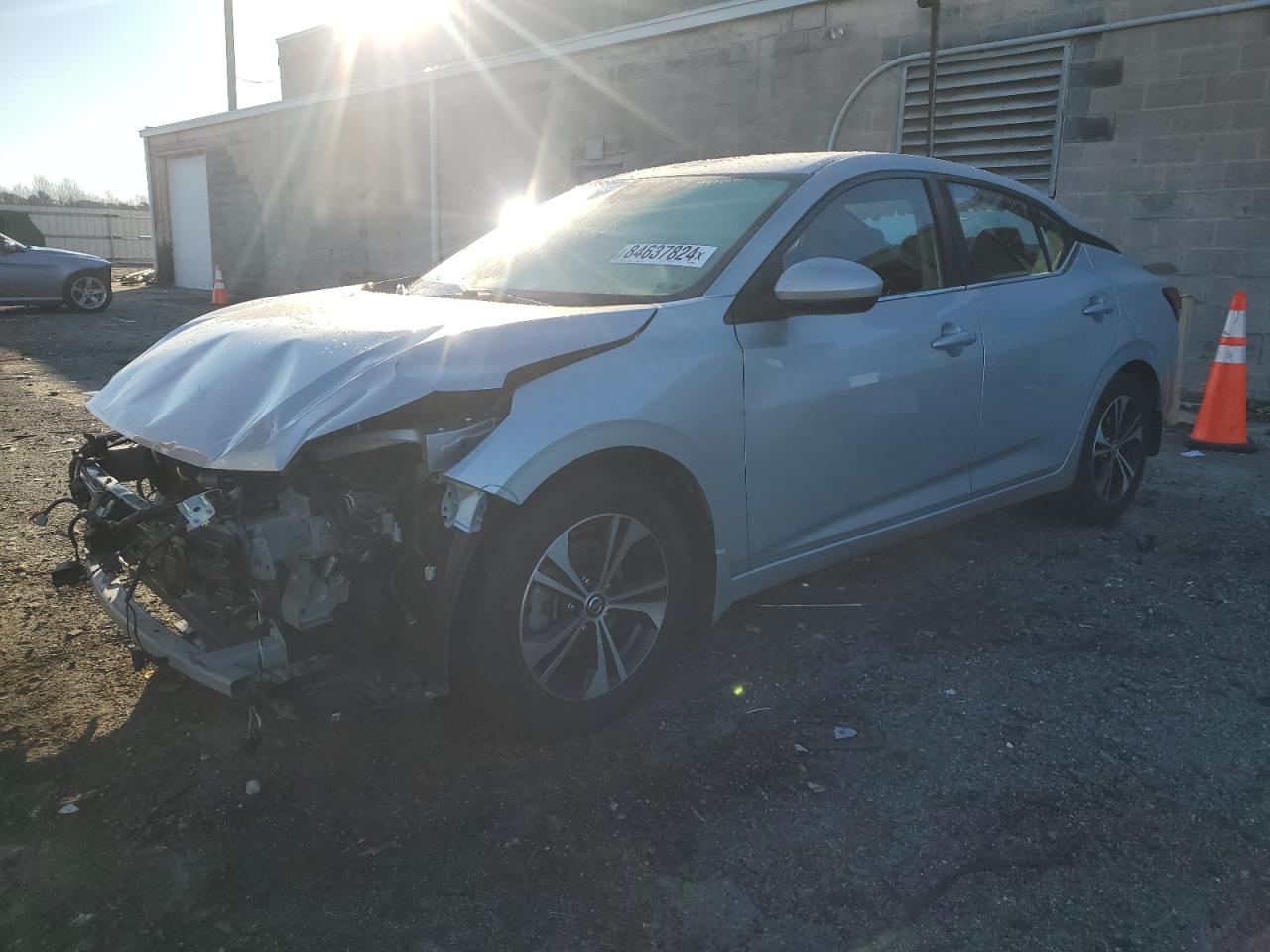 2022 NISSAN SENTRA SV VIN:3N1AB8CV7NY268936