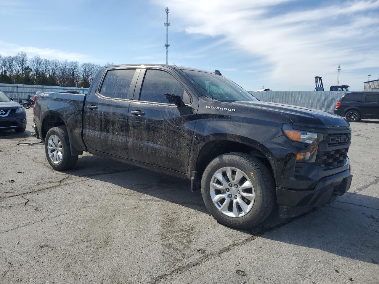 2023 CHEVROLET SILVERADO K1500 CUSTOM VIN:1GCPDBEK3PZ171808