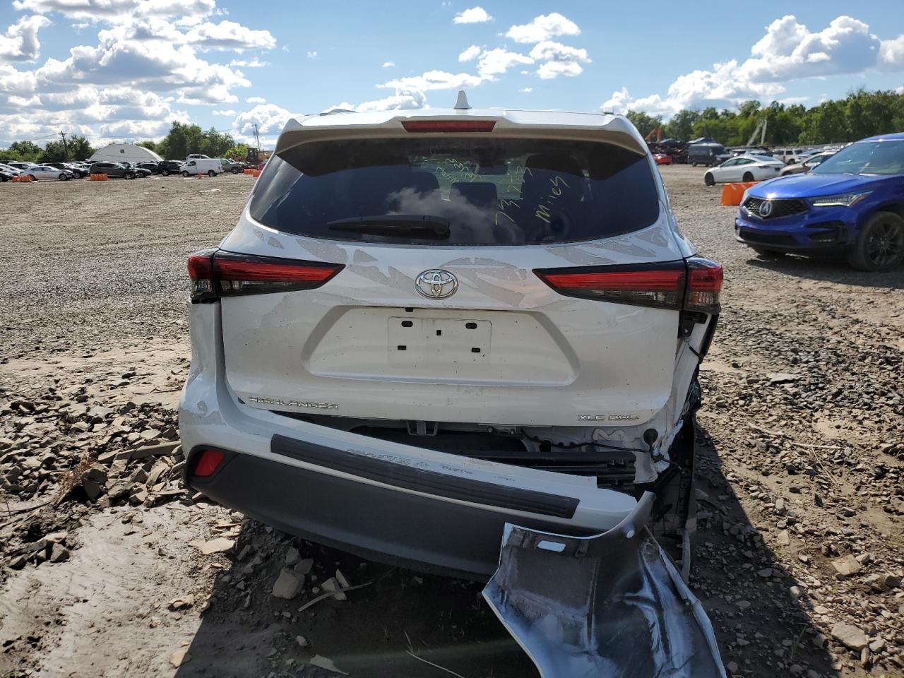 2023 TOYOTA HIGHLANDER L VIN:5TDKDRBH6PS022144