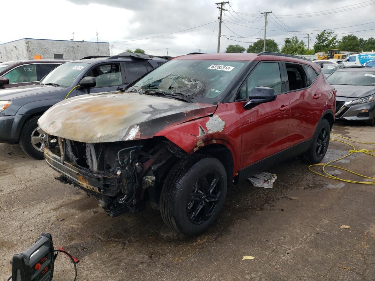 2023 CHEVROLET BLAZER 2LT VIN:3GNKBHR49PS123314