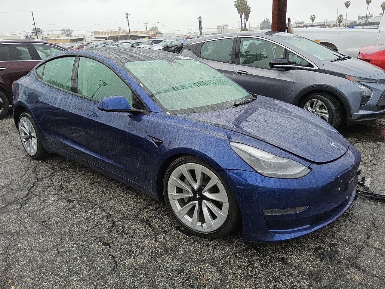 2022 TESLA MODEL 3  VIN:5YJ3E1EA6NF304433