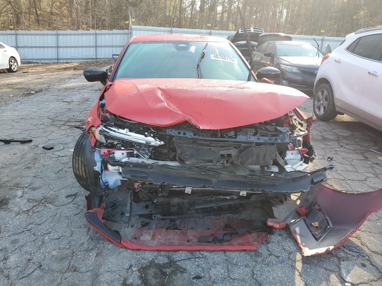 2022 HONDA CIVIC SPORT VIN:2HGFE2F59NH535035