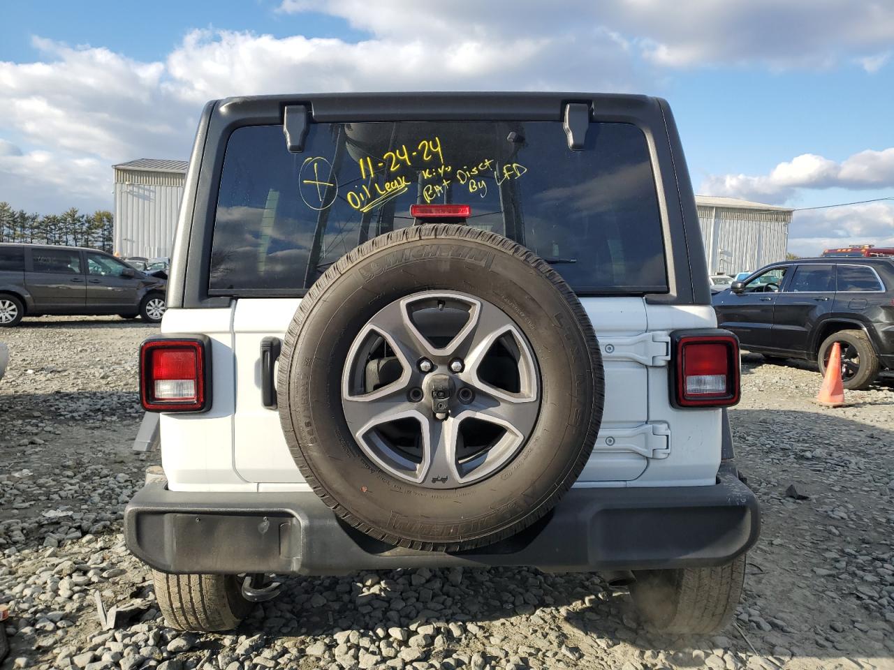 2022 JEEP WRANGLER UNLIMITED SPORT VIN:1C4HJXDG3NW249168
