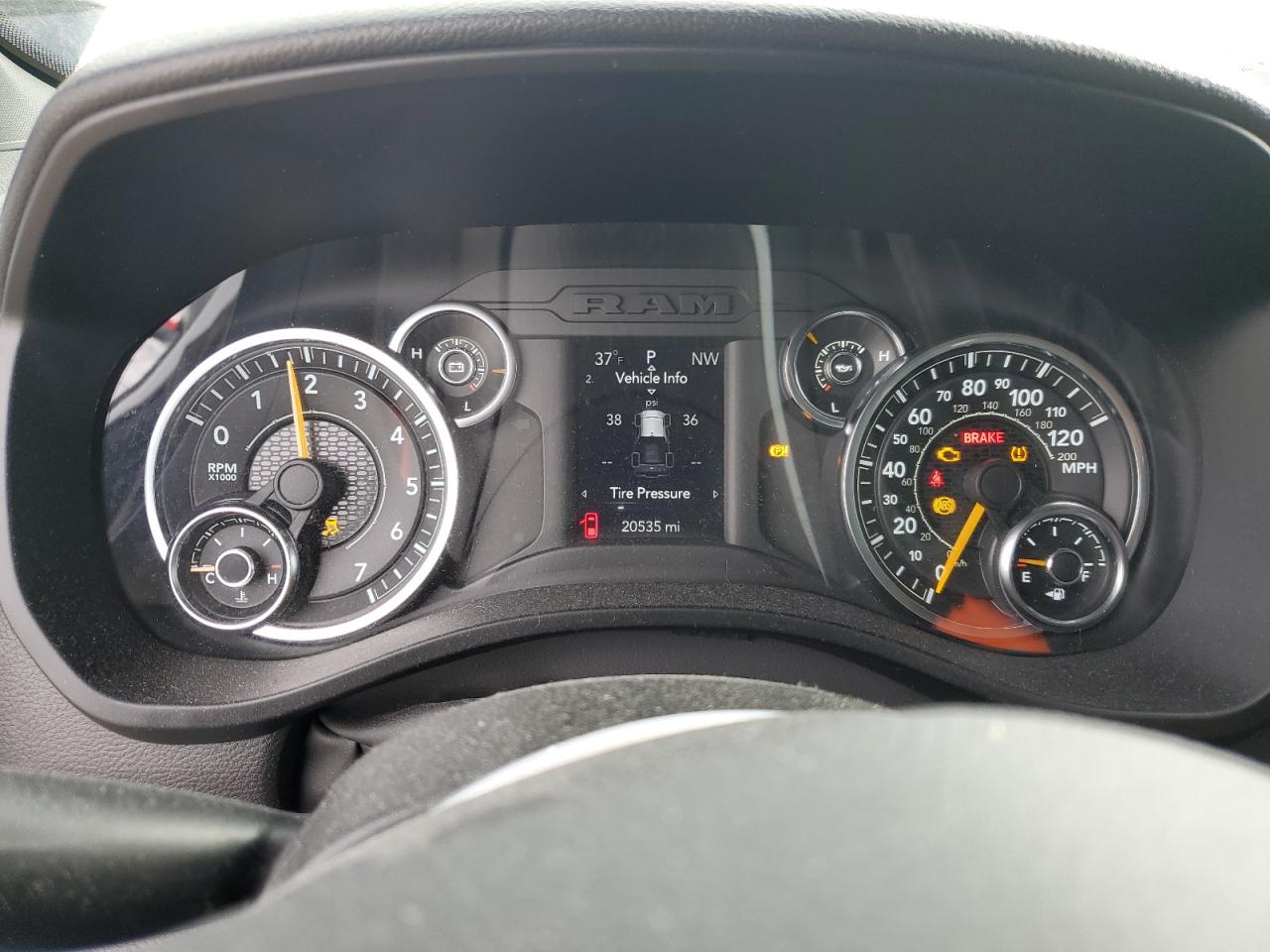2022 RAM 1500 BIG HORN/LONE STAR VIN:1C6RRFFG0NN368104
