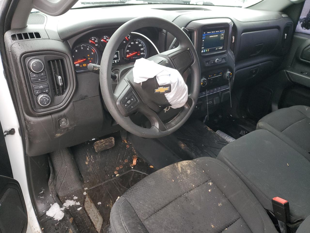 2022 CHEVROLET SILVERADO K2500 CUSTOM VIN:1GC4YMEY1NF104744