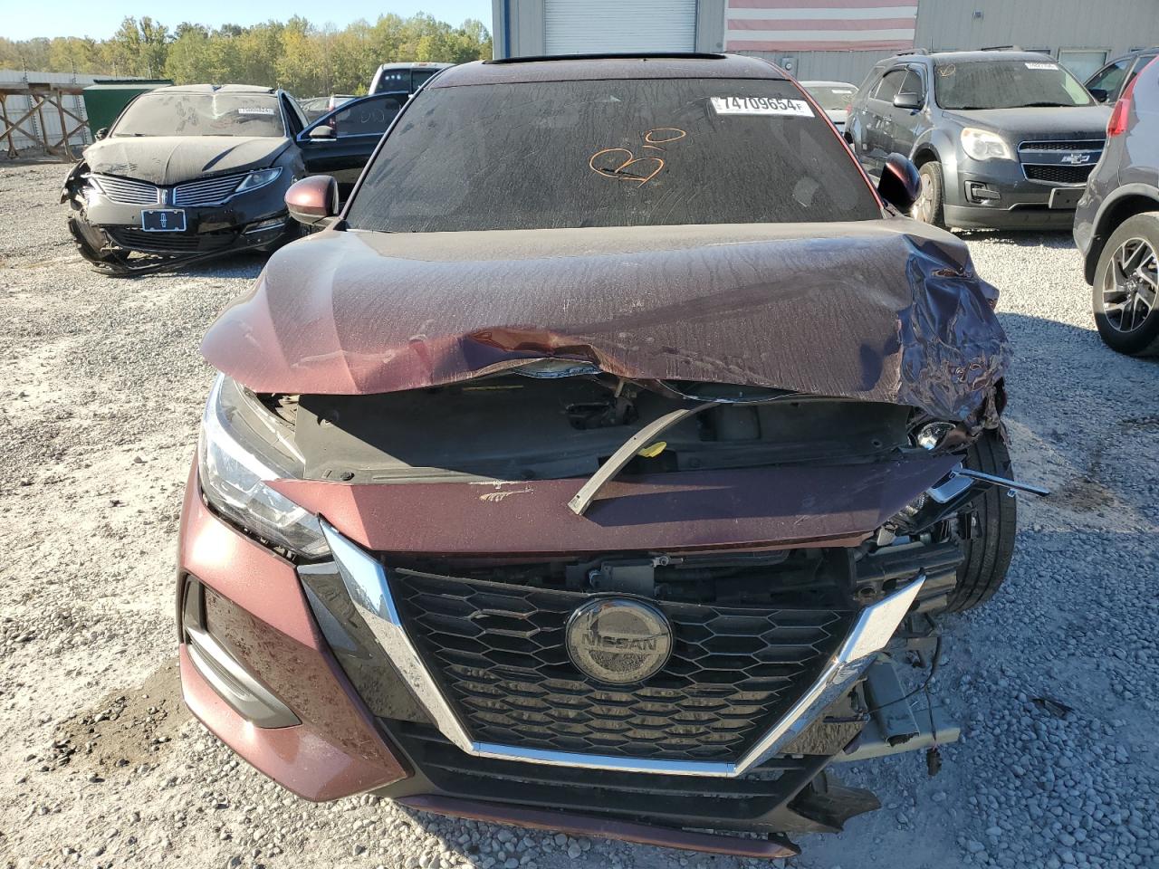 2022 NISSAN SENTRA SV VIN:3N1AB8CV1NY313255