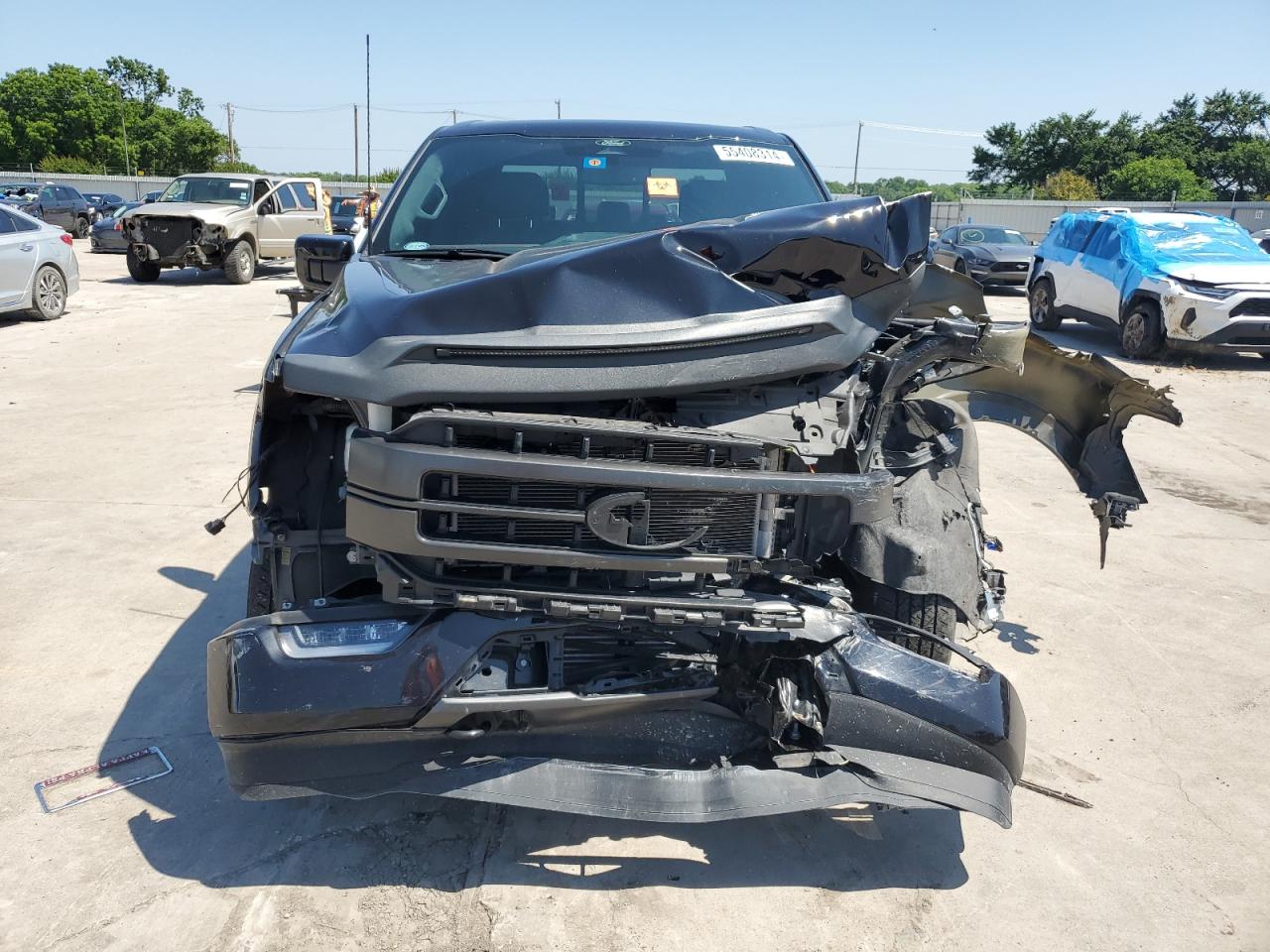 2022 FORD F150 SUPERCREW VIN:1FTFW1E81NKE78632
