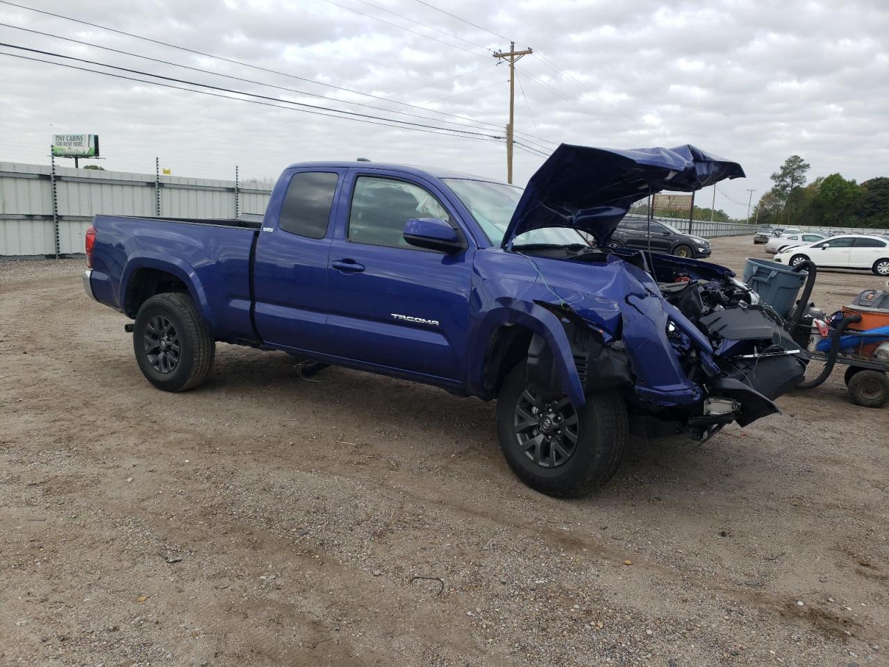 2022 TOYOTA TACOMA ACCESS CAB VIN:3TYSX5EN4NT013090