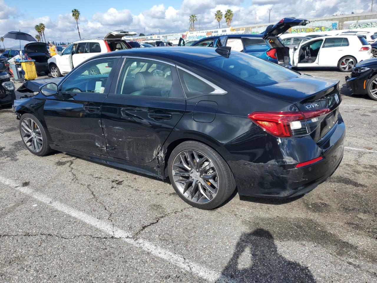 2023 HONDA CIVIC TOURING VIN:2HGFE1F93PH317754