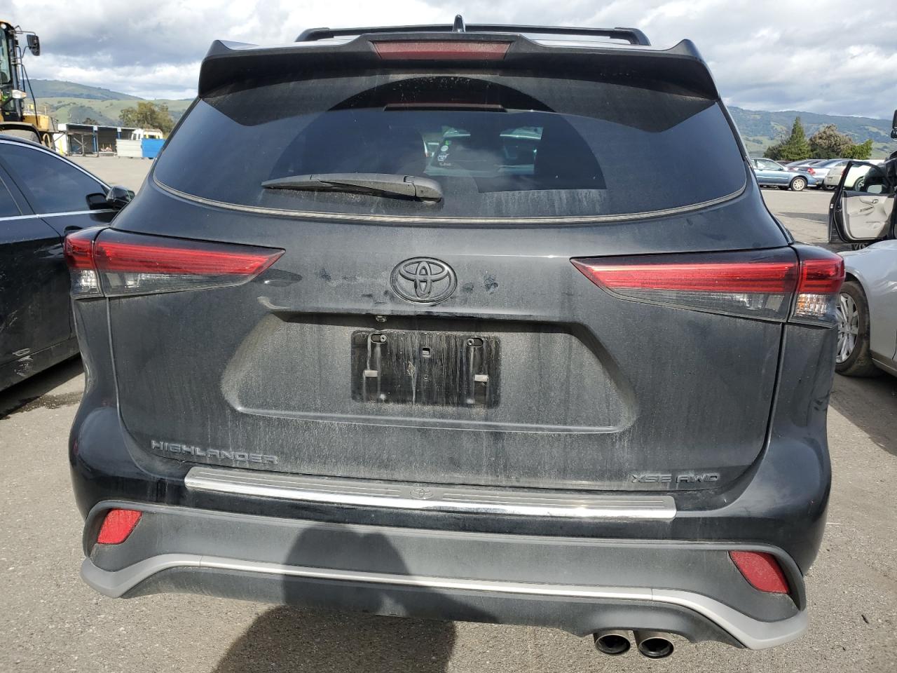 2022 TOYOTA HIGHLANDER XSE VIN:5TDJZRBH7NS219477