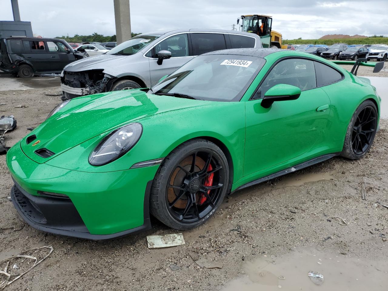 2022 PORSCHE 911 GT3 VIN:WP0AC2A92NS268077