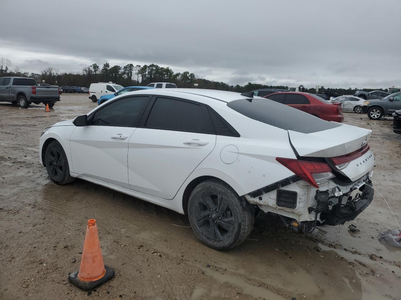 2023 HYUNDAI ELANTRA BLUE VIN:KMHLM4AJ4PU055307