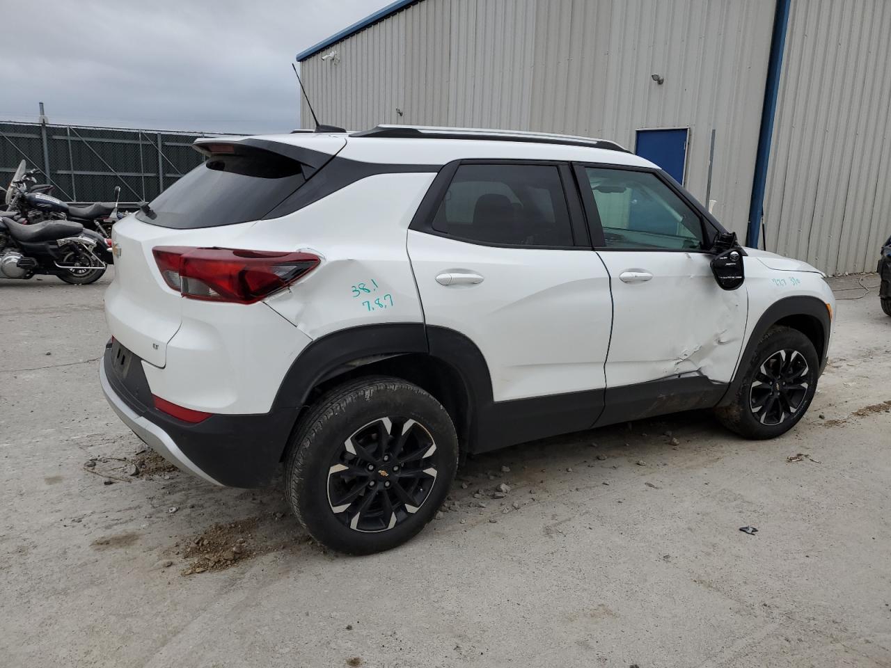 2022 CHEVROLET TRAILBLAZER LT VIN:KL79MPSL1NB061409