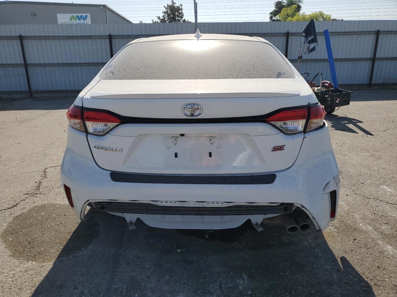 2022 TOYOTA COROLLA SE VIN:JTDS4MCE2N3508147