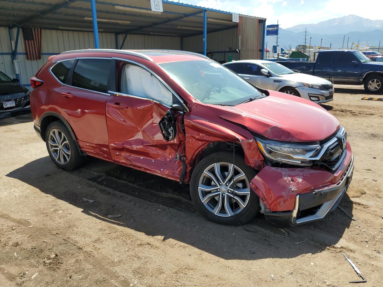 2022 HONDA CR-V TOURING VIN:2HKRW2H99NH667583