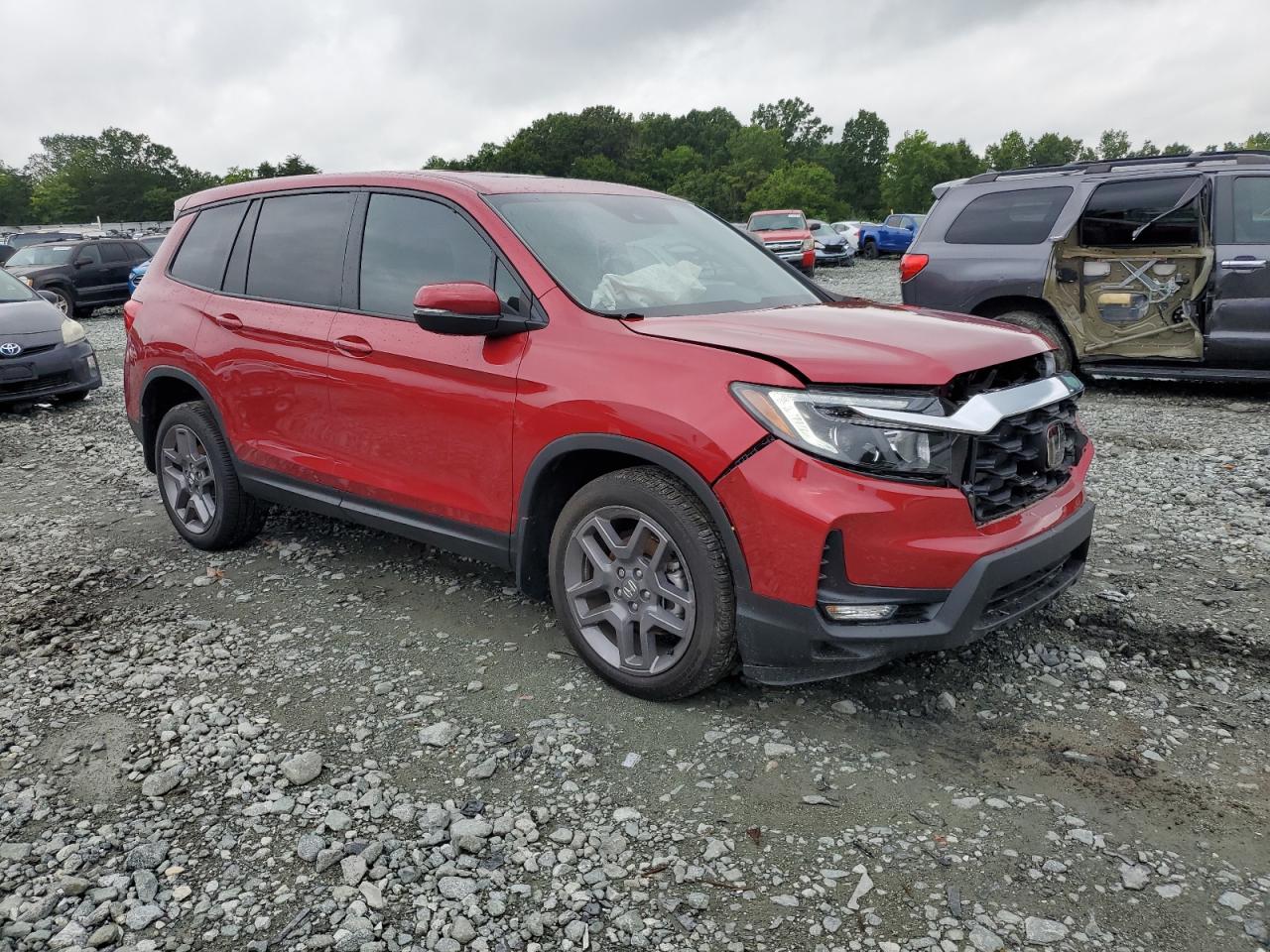 2023 HONDA PASSPORT EXL VIN:5FNYF8H50PB011897